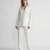 Lafayette 148 New York Jackets & Blazers | Linen Three Pocket Blazer White