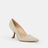 Lafayette 148 New York Heels | Suede Pump Sandstone