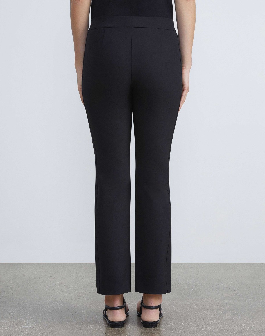 Lafayette 148 New York Pants & Shorts | Acclaimed Stretch Manhattan Slim Flared Pant Black