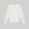 Lafayette 148 New York Sweaters & Knits | Cotton-Silk Tape Wide V-Neck Dolman Sweater Black