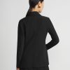 Lafayette 148 New York Jackets & Blazers | Finesse Crepe Three Pocket Blazer Black