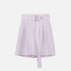 Lafayette 148 New York Pants & Shorts | Silk-Linen Degraw Short Alabaster