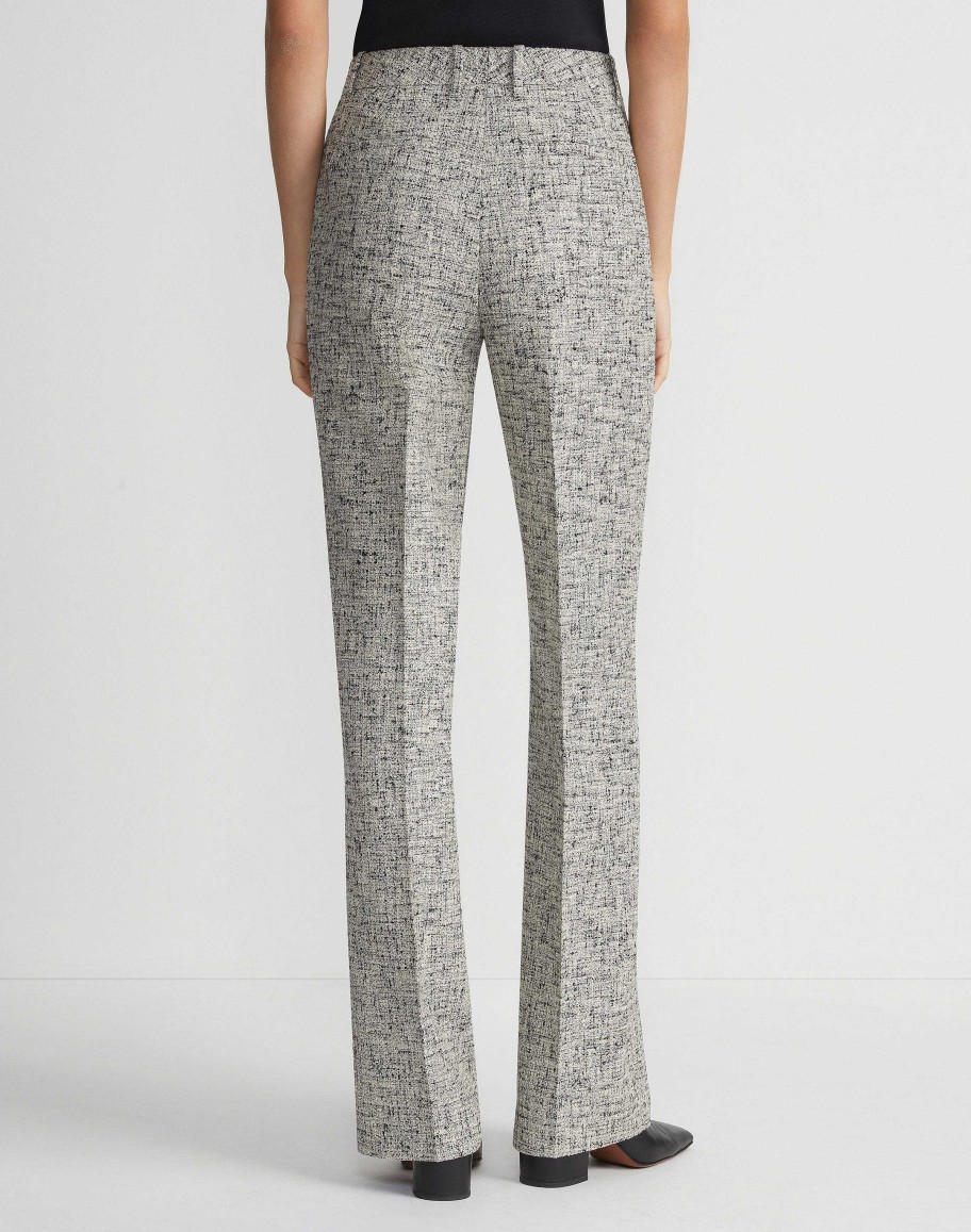 Lafayette 148 New York Pants & Shorts | Linen-Cotton Boucl Tweed Gates Pant Black Multi