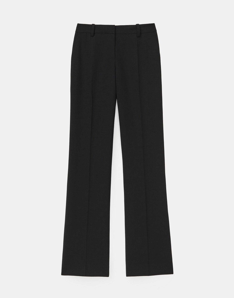 Lafayette 148 New York Pants & Shorts | Responsible Wool Double Face Gates Pant Black