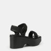 Lafayette 148 New York Sandals | Nappa Leather Platform Sandal Black