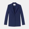 Lafayette 148 New York Jackets & Blazers | Finesse Crepe Blazer Midnight Blue