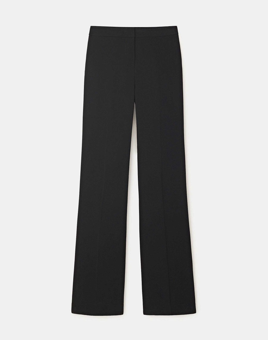 Lafayette 148 New York Pants & Shorts | Finesse Crepe Dalton Pant Scarlet