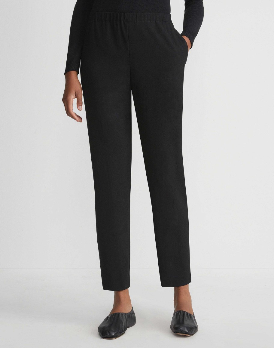 Lafayette 148 New York Pants & Shorts | Fluid Crepe Jones Jogger Pant Black