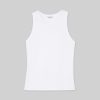 Lafayette 148 New York Tops & Tees | Cotton Rib Racerback Tank White