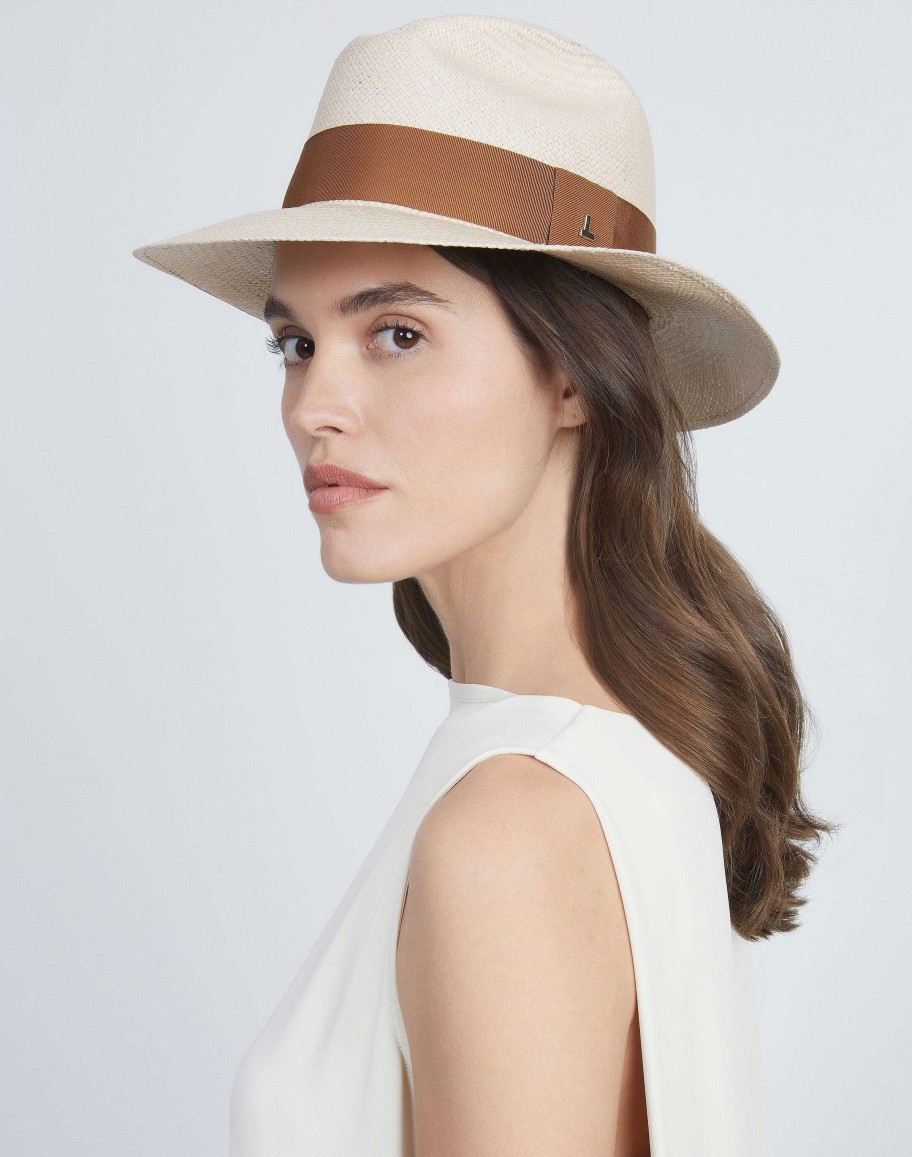 Lafayette 148 New York Hats | Straw Panama Hat Copper