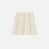 Lafayette 148 New York Pants & Shorts | Linen Jefferson Pleated Short Ink