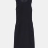 Lafayette 148 New York Suits | Finesse Crepe Sheath Dress Black