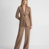 Lafayette 148 New York Suits | Linen Sullivan Pant Pebble