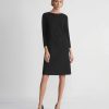 Lafayette 148 New York Dresses | Punto Milano A-Line Dress Smoke