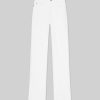 Lafayette 148 New York Pants & Shorts | L148 Denim Wyckoff Wide-Leg Jean White