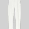 Lafayette 148 New York Pants & Shorts | Silk-Linen Macdougal Pant Alabaster