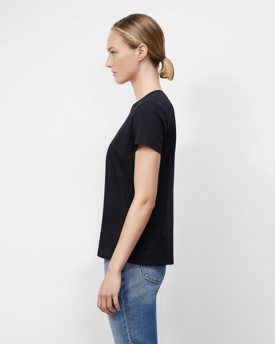 Lafayette 148 New York Tops & Tees | Cotton Jersey Modern Tee White