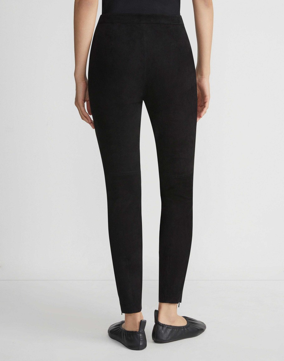 Lafayette 148 New York Pants & Shorts | Stretch Suede Leonard Legging Black