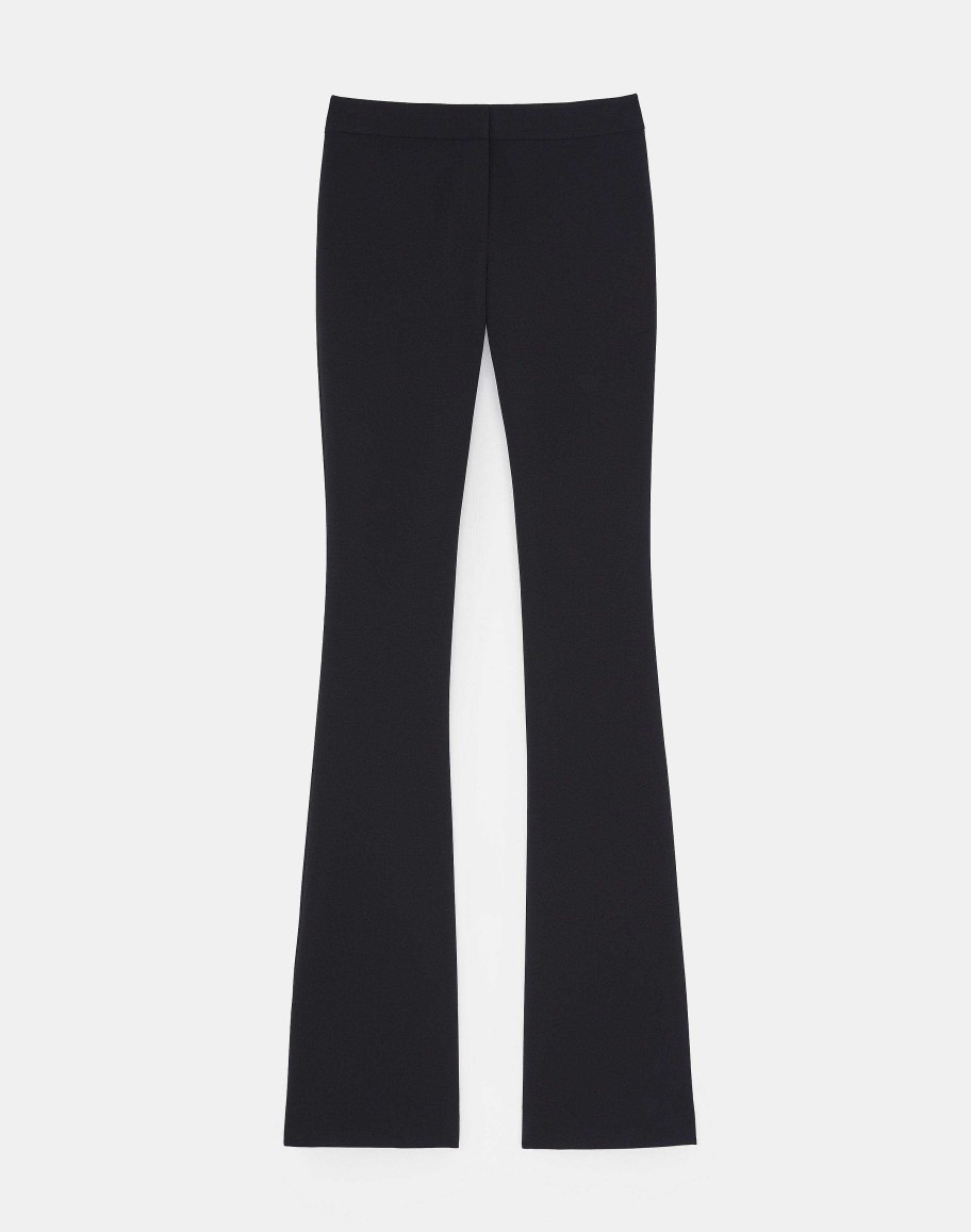 Lafayette 148 New York Pants & Shorts | Compact Stretch Viscose Waldorf Flared Pant Black