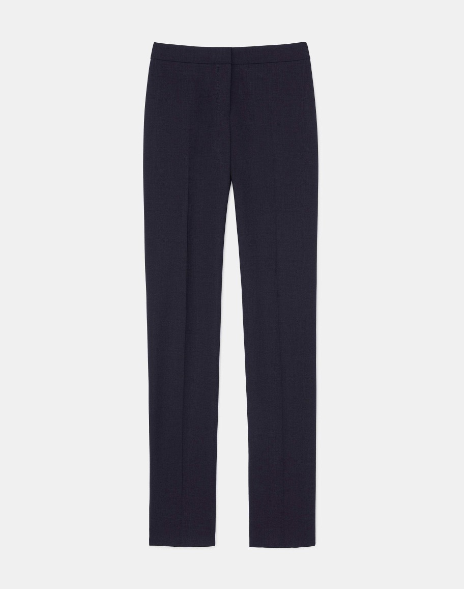 Lafayette 148 New York Pants & Shorts | Responsible Wool Double Face Barrow Pant Black