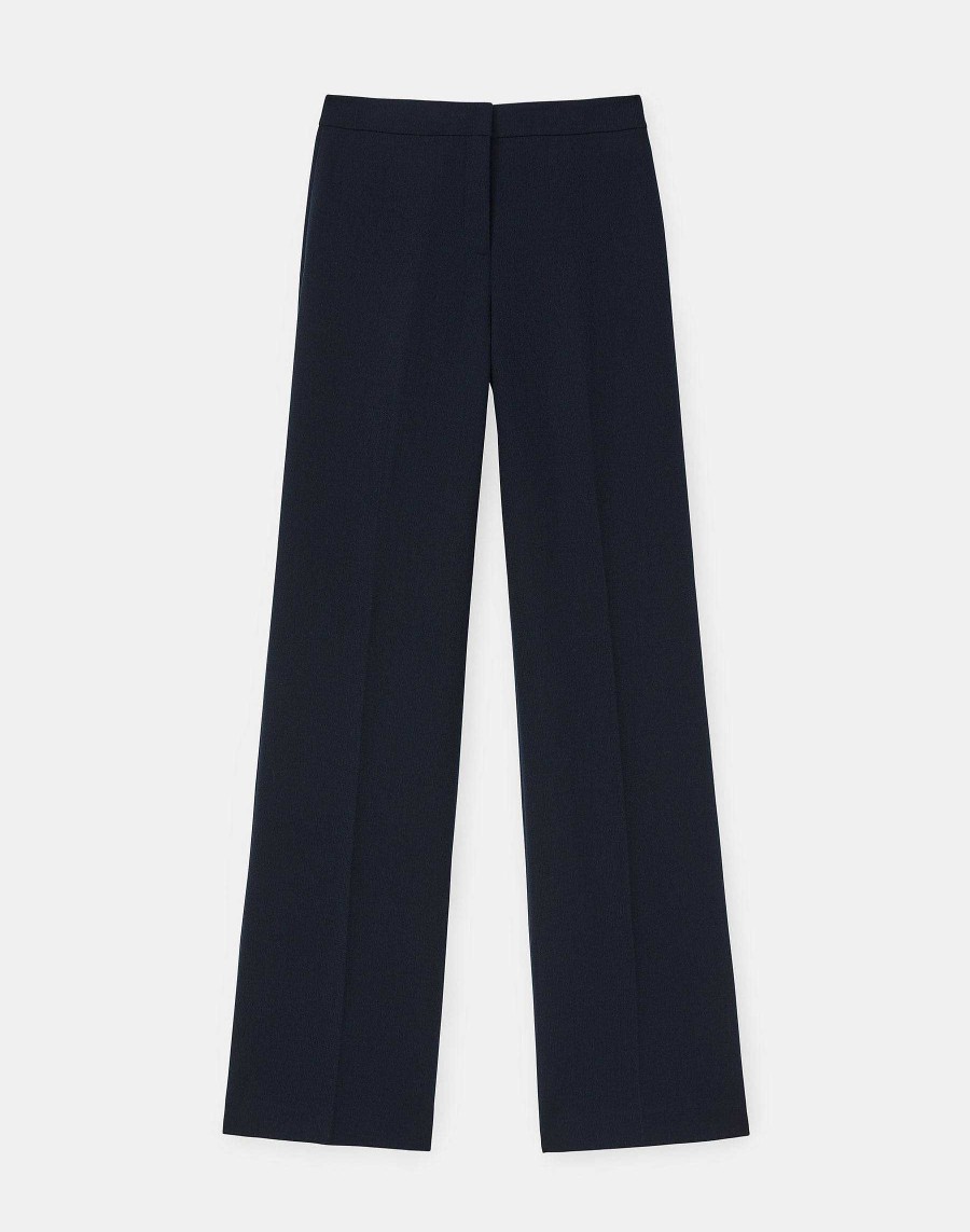 Lafayette 148 New York Pants & Shorts | Responsible Wool Nouveau Crepe Dalton Pant Cloud