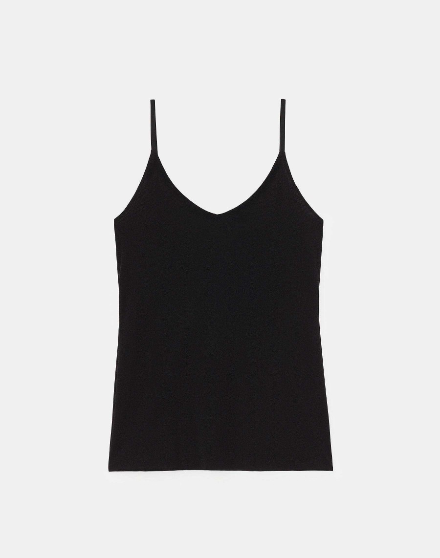 Lafayette 148 New York Tops & Tees | Mesh Jersey Camisole Cloud