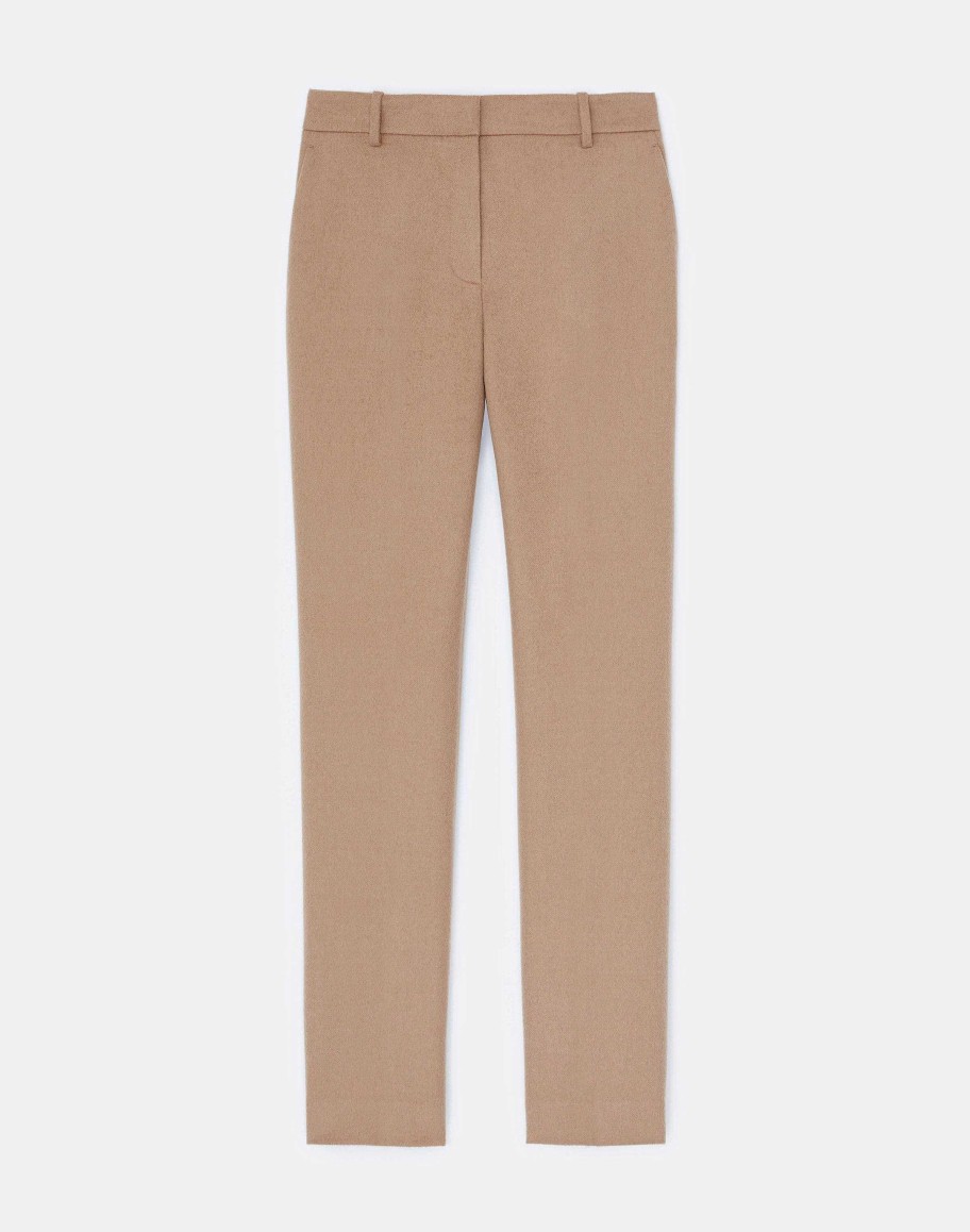 Lafayette 148 New York Pants & Shorts | Hair Clinton Ankle Pant Camel