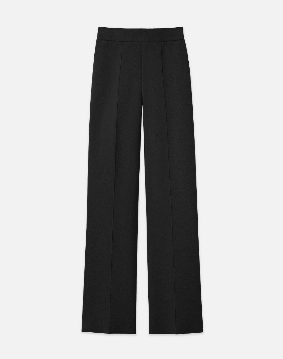 Lafayette 148 New York Pants & Shorts | Responsible Matte Crepe Foley Flared Pant Black