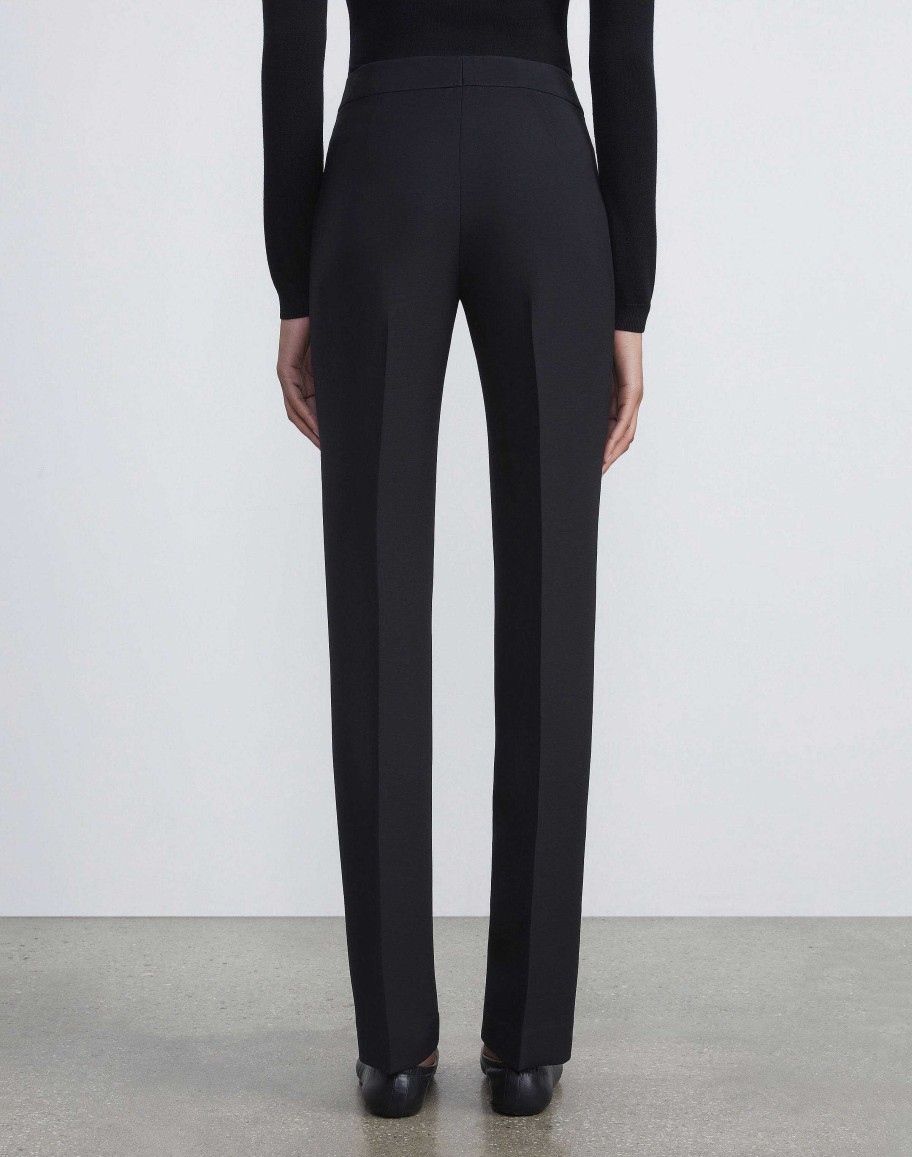 Lafayette 148 New York Pants & Shorts | Wool-Silk Crepe Barrow Pant Cloud