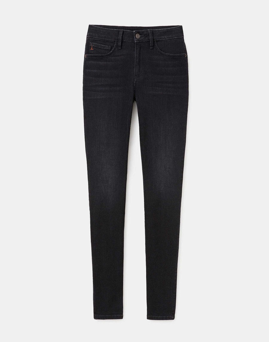 Lafayette 148 New York Pants & Shorts | L148 Denim Mercer Skinny Jean Washed Onyx