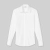 Lafayette 148 New York Blouses & Shirts | Stretch Cotton Straight Shirt White