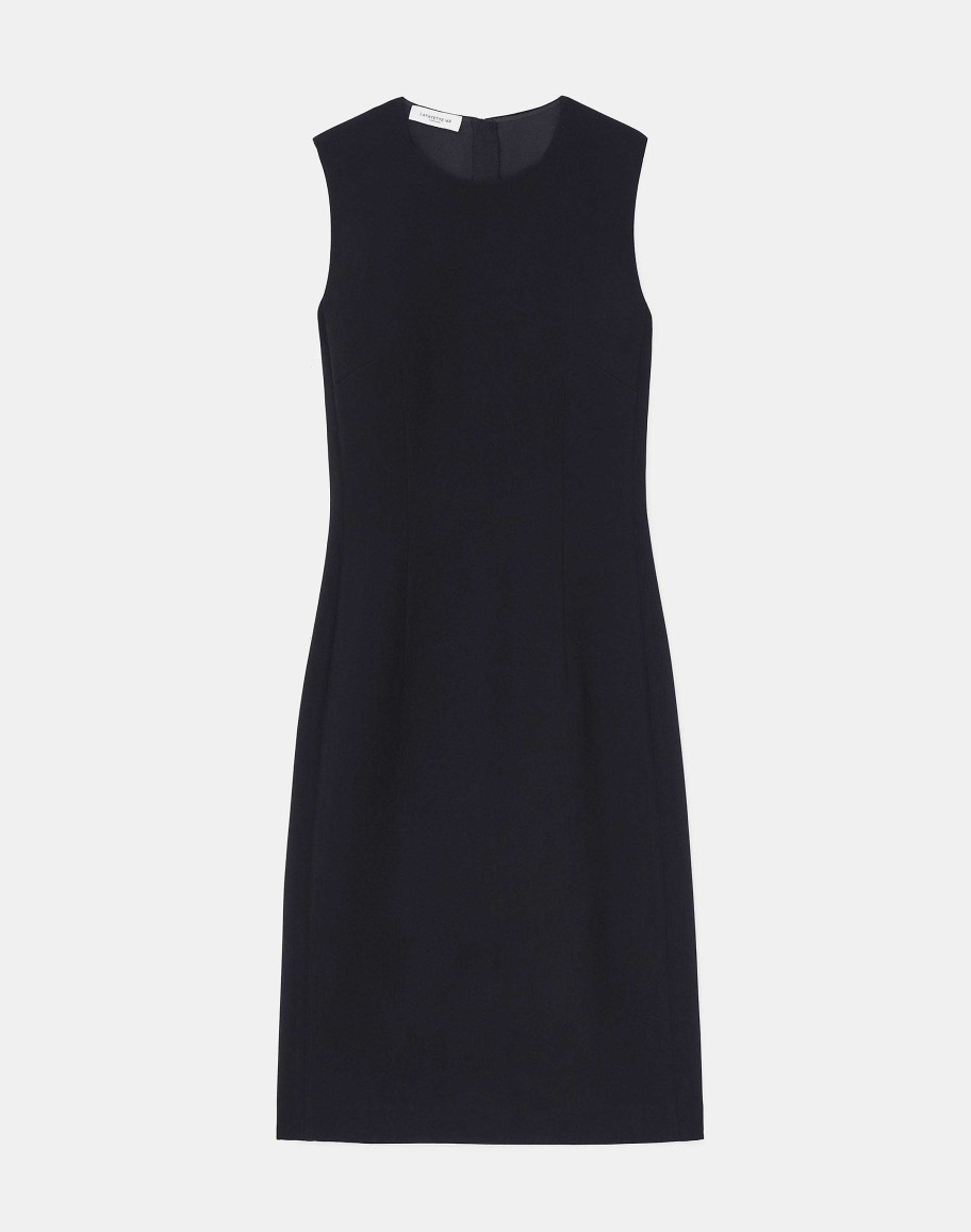 Lafayette 148 New York Dresses | Finesse Crepe Sheath Dress Black