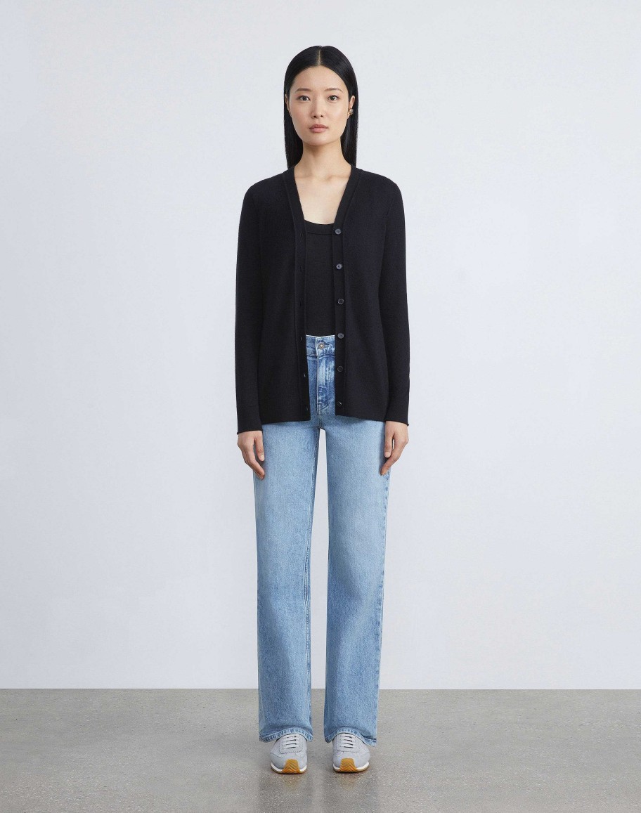 Lafayette 148 New York Sweaters & Knits | Fine Gauge Cashmere Camisole Blue Iris