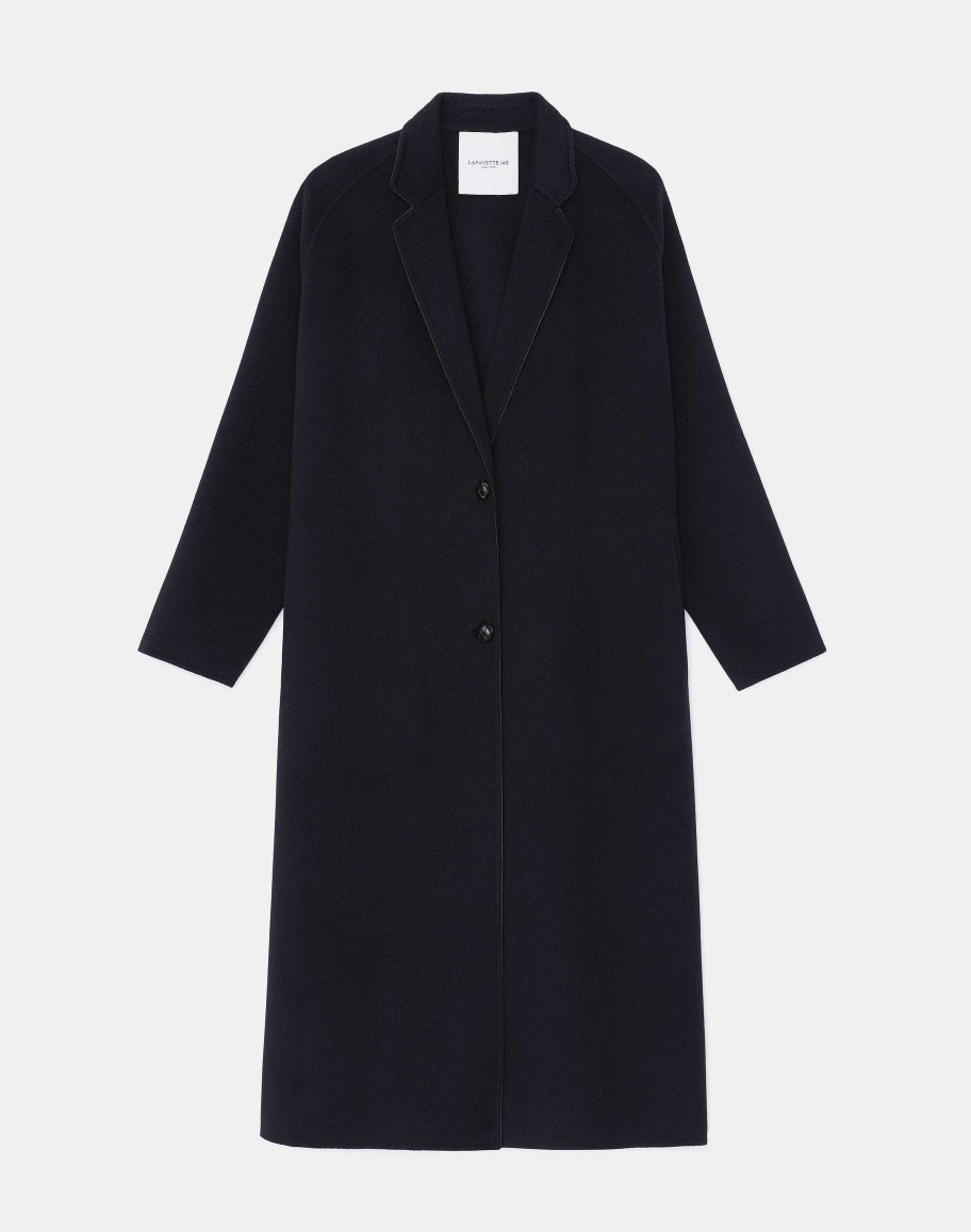 Lafayette 148 New York Coats & Outerwear | Cashmere Cardigan Coat Black