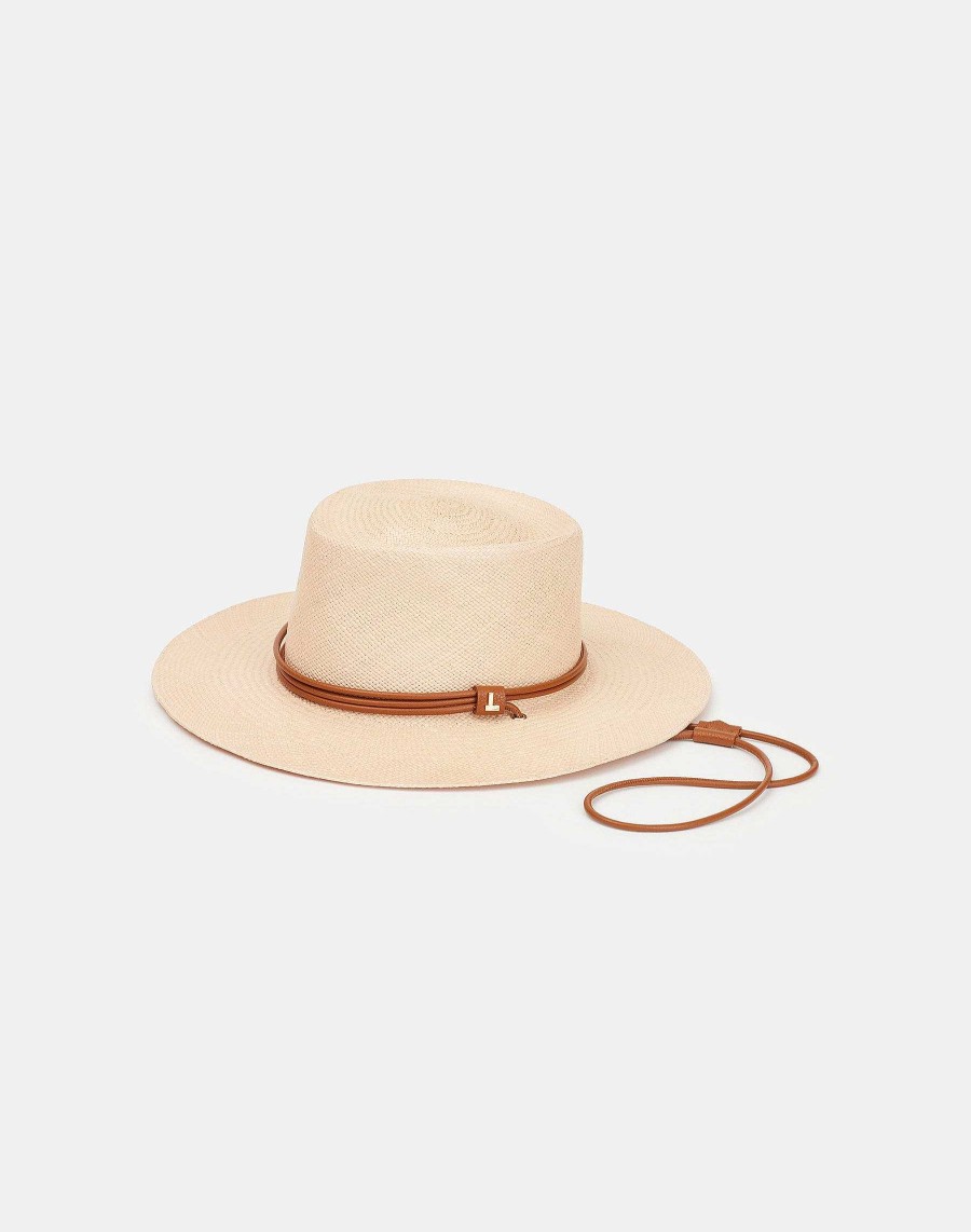 Lafayette 148 New York Hats | Straw Bolero Hat Black Multi