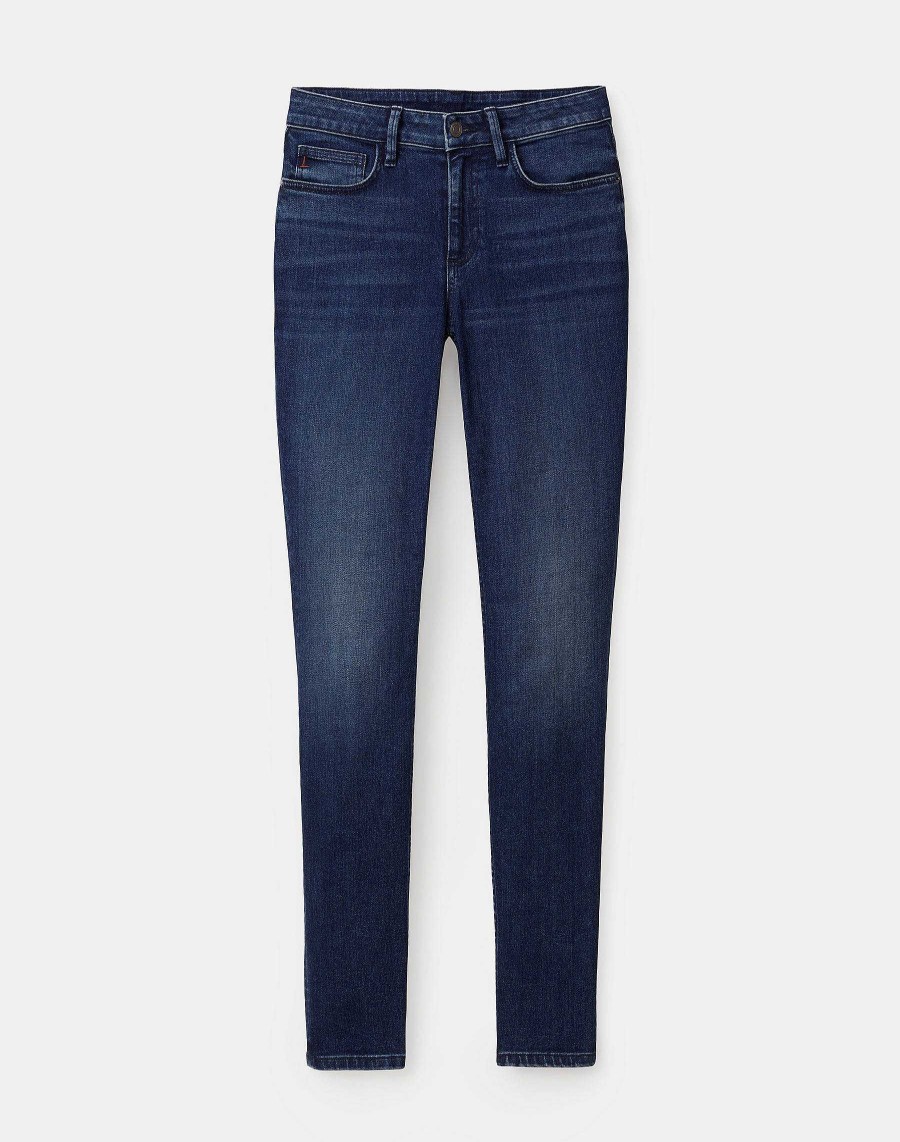 Lafayette 148 New York Pants & Shorts | L148 Denim Mercer Skinny Jean Empire Indigo