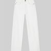 Lafayette 148 New York Pants & Shorts | L148 Denim Wyckoff Wide-Leg Cropped Jean Washed Plaster