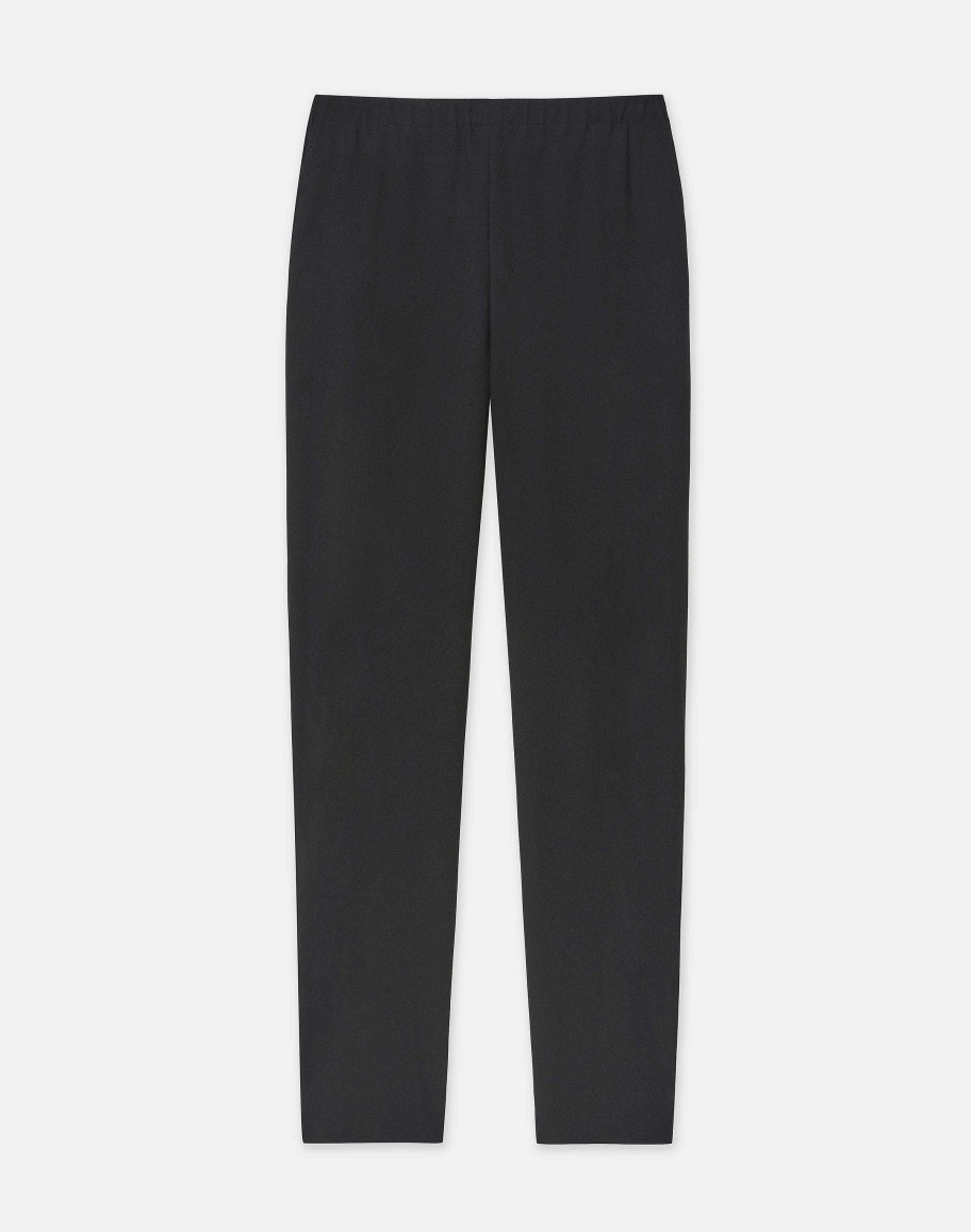 Lafayette 148 New York Pants & Shorts | Fluid Crepe Jones Jogger Pant Black