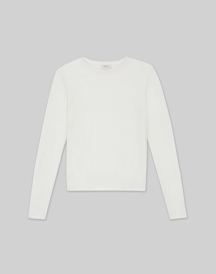 Lafayette 148 New York Sweaters & Knits | Fine Gauge Cashmere Sweater Black