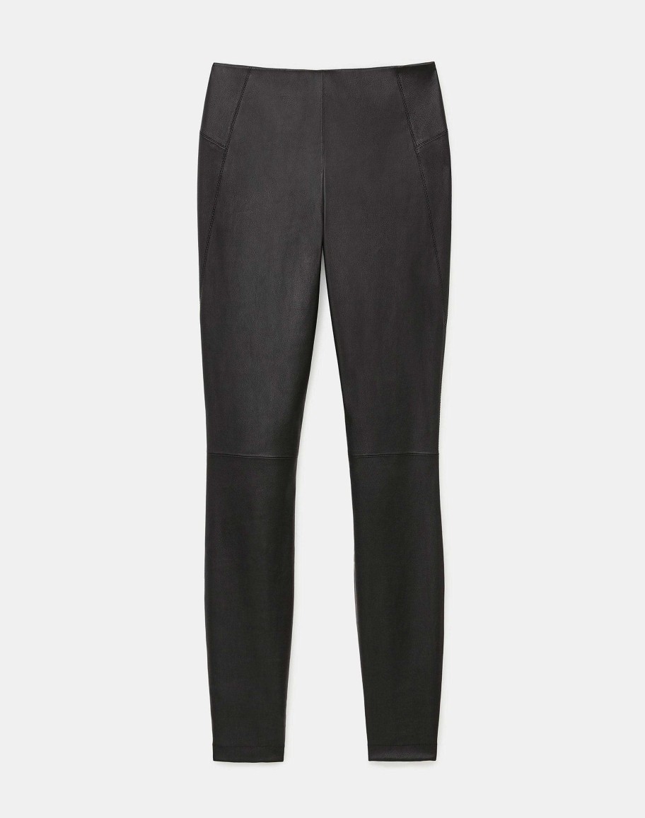 Lafayette 148 New York Pants & Shorts | Stretch Nappa Leather Greenwich Legging Copper