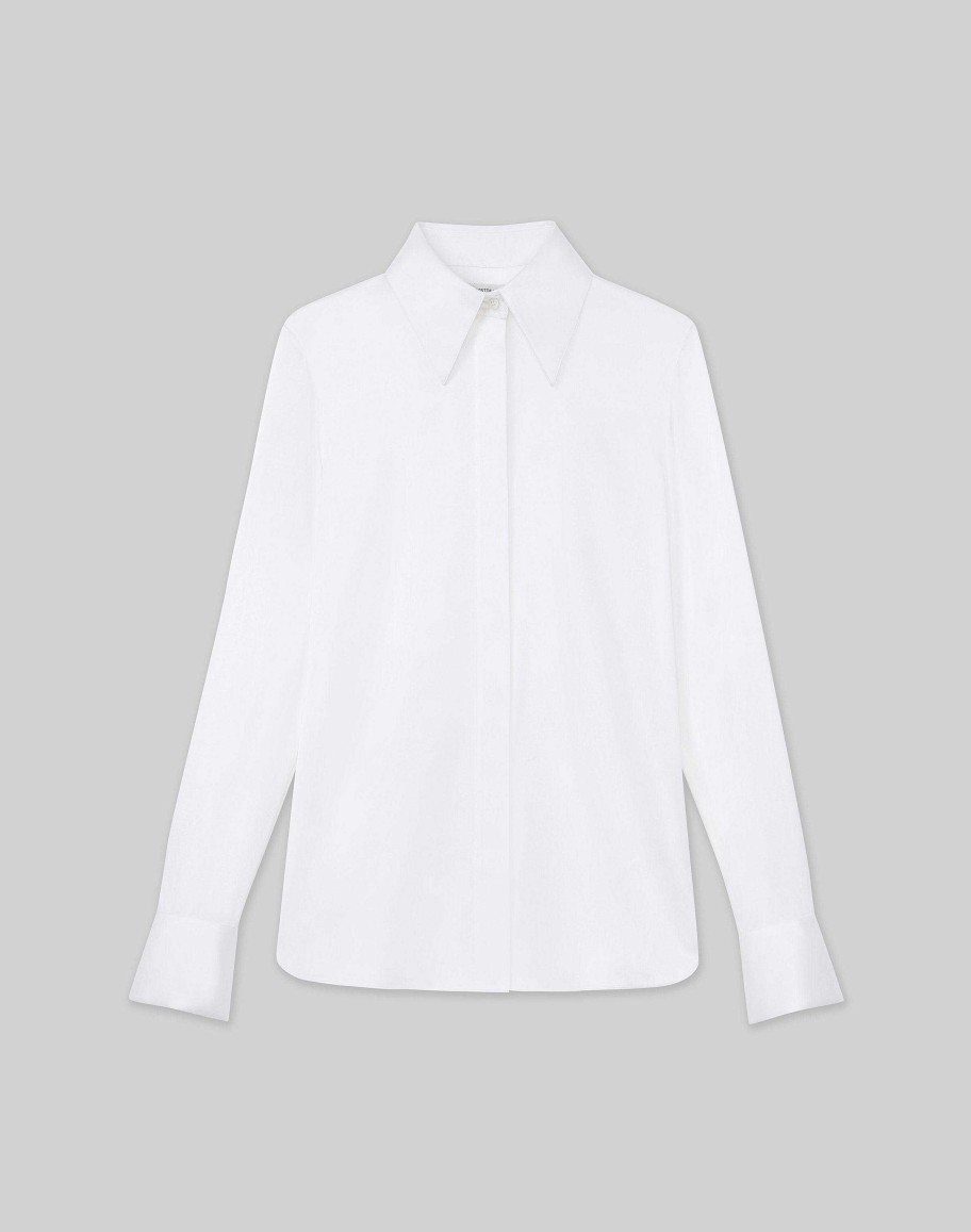 Lafayette 148 New York Blouses & Shirts | Silk Charmeuse Blouse Classic Claret