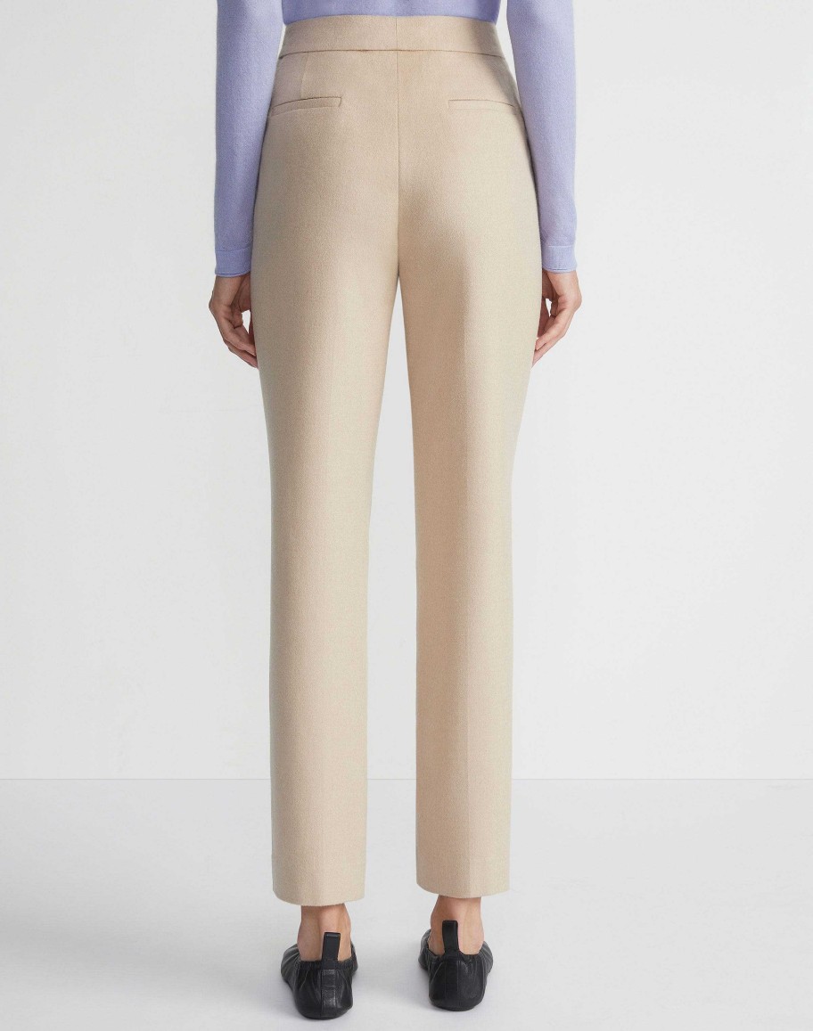 Lafayette 148 New York Pants & Shorts | Camel Hair Clinton Ankle Pant Natural