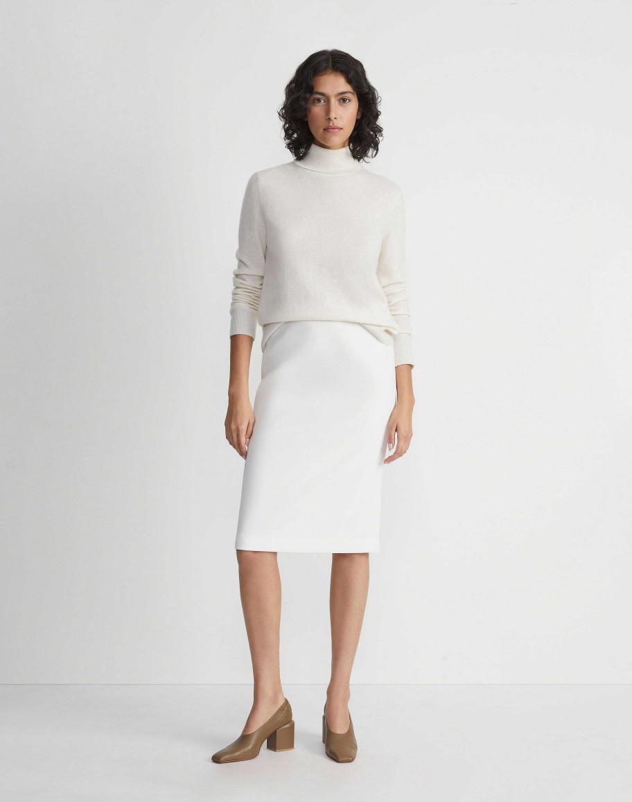 Lafayette 148 New York Skirts | Finesse Crepe Pencil Skirt Black